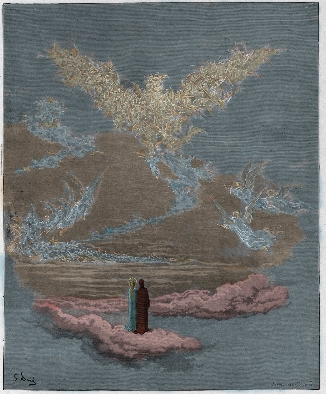 Paradiso, Canto 19: The blessed souls form an eagle in the sky